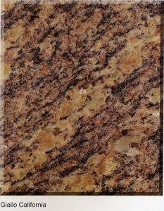 Giallo California Color Polished Granite for Slab/Tile/Stairs/Sinks