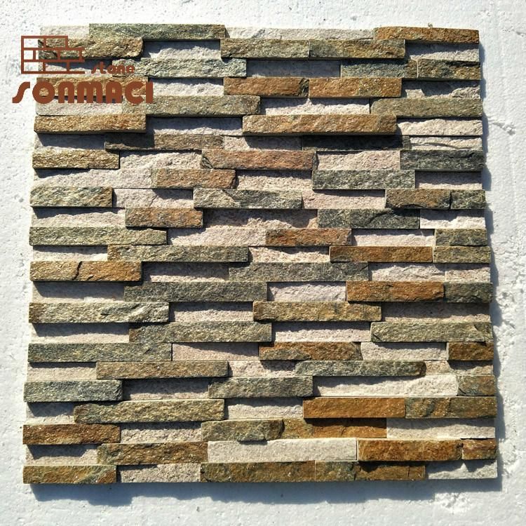 Landscape Natural Slate Stone Cultured Panel Wholesale