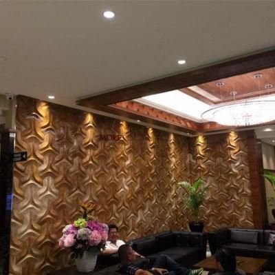 Moreroom Stone Malaysia Star Hotel Project Custom 3D CNC Sandstone Wall Design