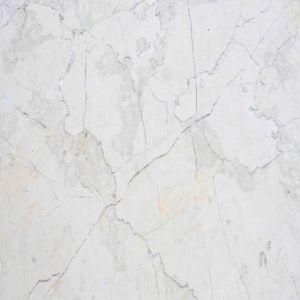 Natural Polished White Carrara Slab for Bathroom/Wall/ Countertop/Floor/TV Background (White Carrara)