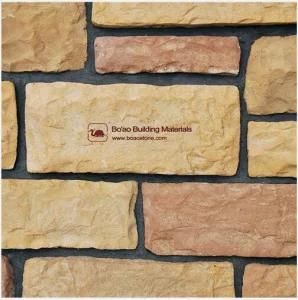 Lime Stone Artificial Building Materials Wall Tile Widely Use