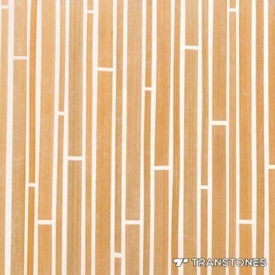 Translucent Structured Bamboo Acrylic Hotel Wall Sheet