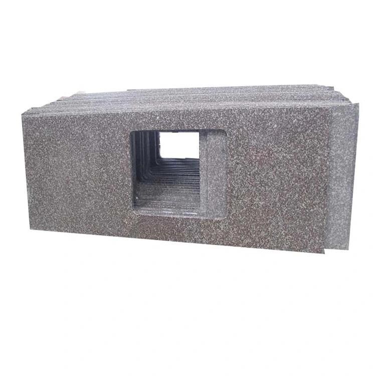 China Cheap Prefab Bainbrook Brown G664 Kitchen Countertop Granite