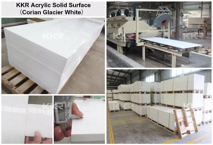 Kkr Wholesale Solid Surface Countertop Material Stone Panels Wall Tiles Artificial Stone Solid Surface Stone Slabs