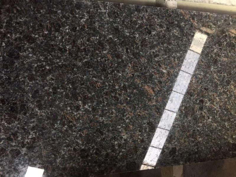 Brown Polished Natural Granite for Countertop Granite Building Walls