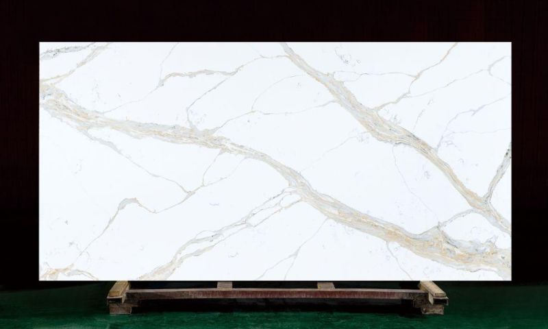Modern Artificial Quartz Stone Kitchen Countertop Thickness 2cm Esv016