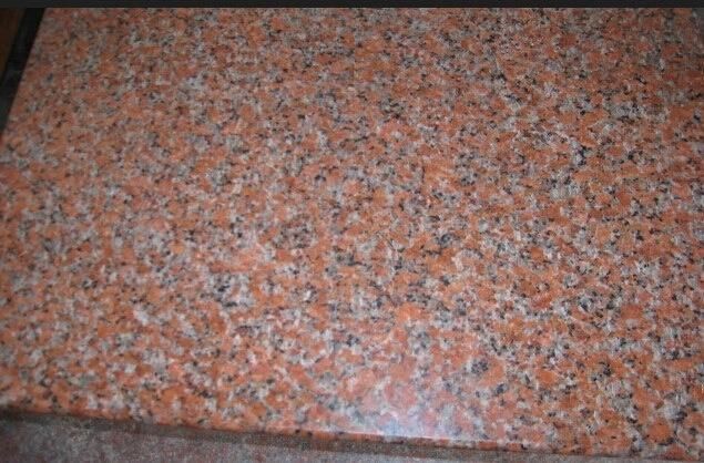 Cheapest G562 Granite Stone Maple Leaf Red Granite Step Vanity Top
