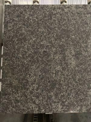 Grey Engineered Quartz with Chalky White Veins for Bathroom Design