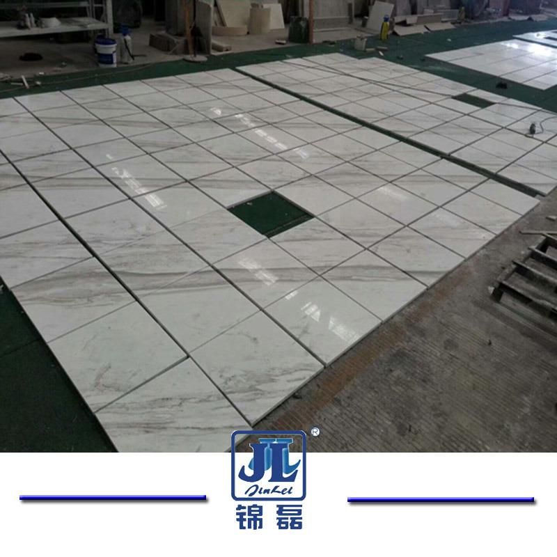 White Marble Polished Volakas White Floor Tile for Flooring /Step / Window Sill/Countertops