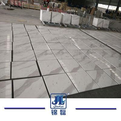 White Marble Polished Volakas White Floor Tile for Flooring /Step / Window Sill/Countertops