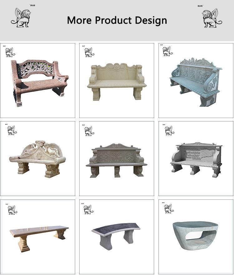 Granite Garden Bench/Outdoor Stone Tables and Benches Mbg-29