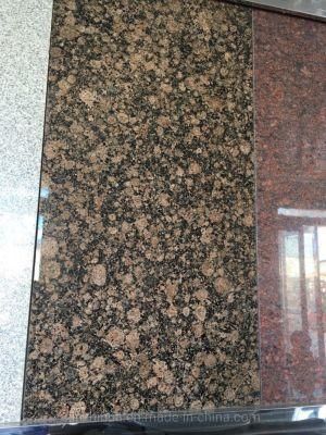 Indian Baltic/Brown Granite Prefab Counter-Tops Slabs Natural/Stone Sealed Vanity/Tops