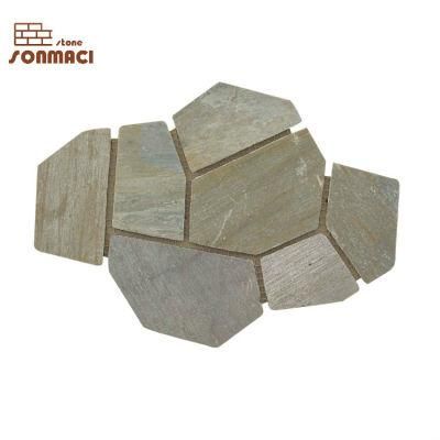 Exterior Natural Rustic Color Patio Flagstones Tile