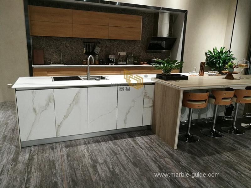 Shiny Polished 900X1800X12mm Sintered Stone Slabs for Countertop/Vanitywall/Floor/Kitchen/Bathroom/Table