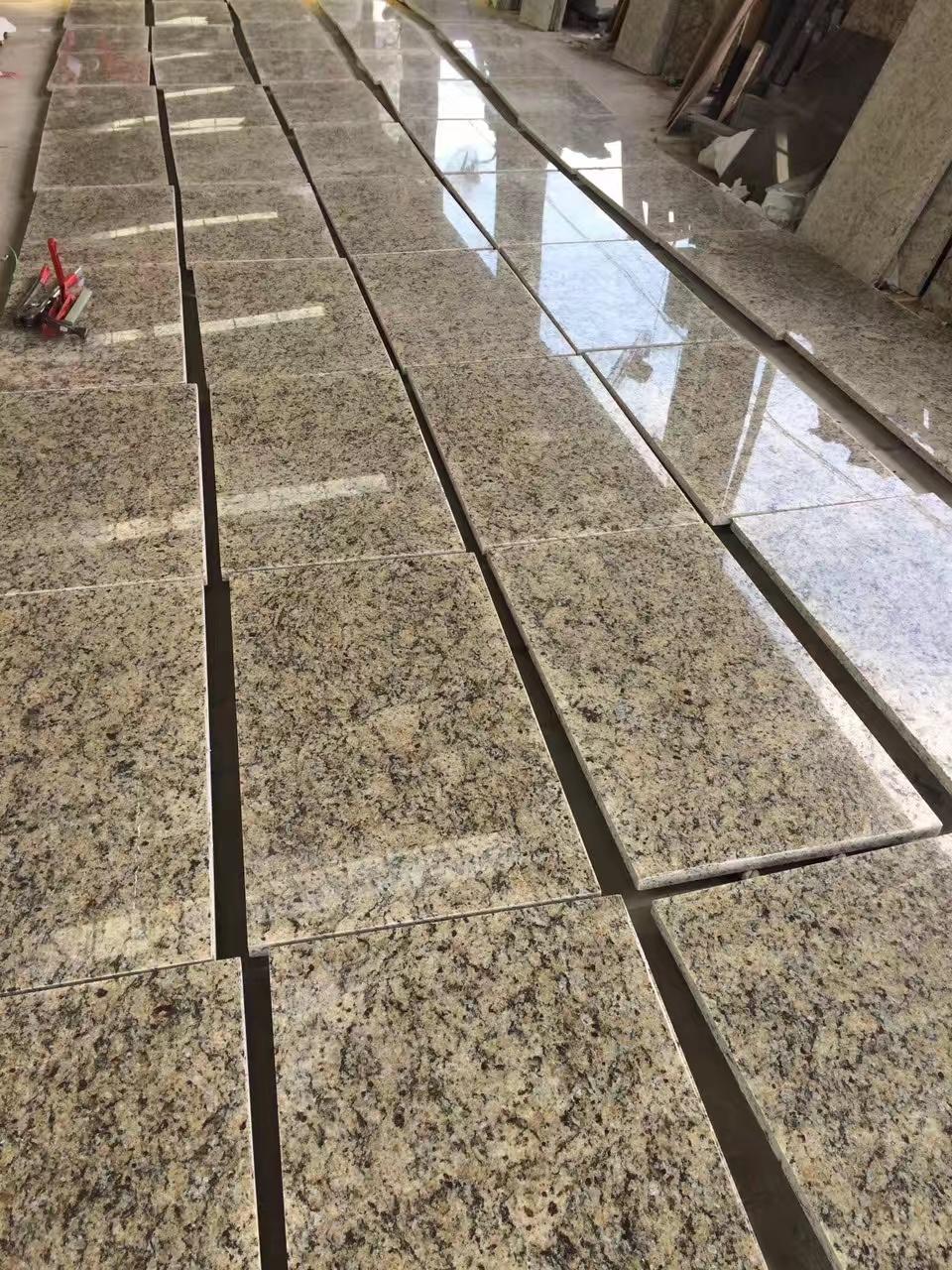 Dark Santa Cecilia Granite, Spray White Grantie Slab for Wall/Stair/Countertop