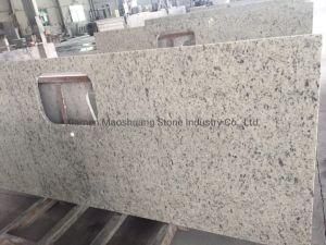 Rose White Bianco Santa Cecilia Granite Prefabricated Countertop
