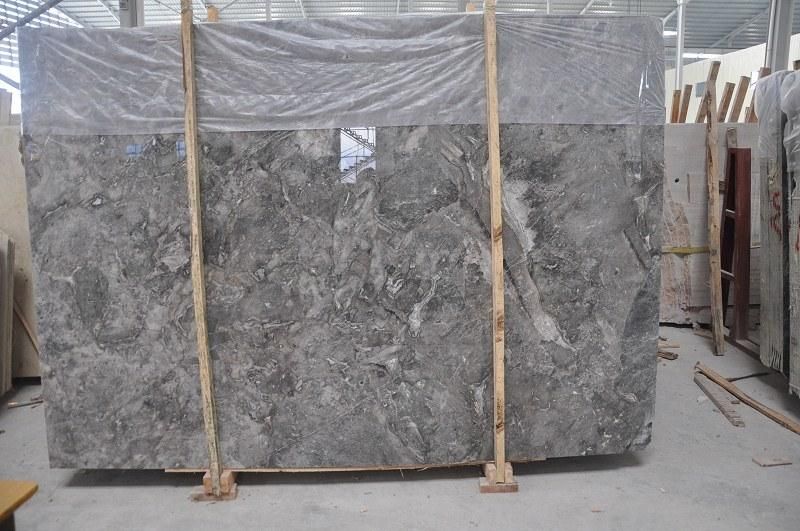 Hot Selling China Capuccino Gray Marbles Slab Tiles