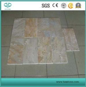 Black/Yellow Wooden/Rustymixed Color Slate/Tumbled/Sandstone/Porphyr/Granite Stone Pavement for Outdoor