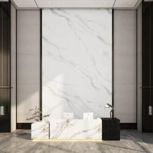Manufacturer Best Selling Sintered Stone 6mm Large Big Slab Slabs Full Porcelain Polished Glazed