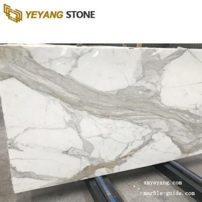 Natural Calacutta Gold/Grey/White Slab Marble for Wall/Floor/Tile/Countertop/Vanity Top