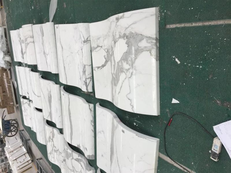 Calaeatta White Marble Stone for Flooring Tiles Slabs Countertops/Worktops/Vanitytops
