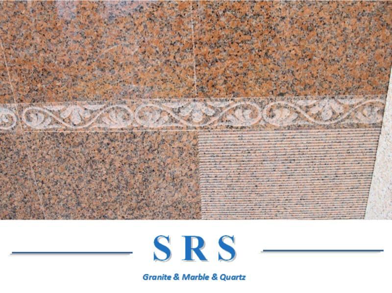 Natural China Maple Red Granite (G562) for Flooring/Wall