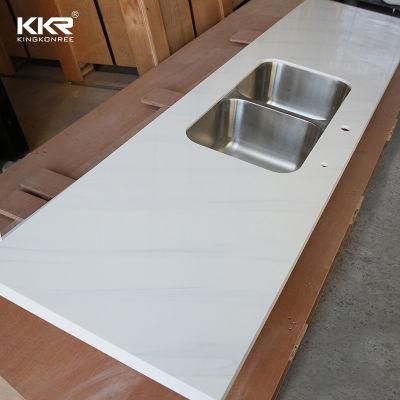 Australia Kitchen Benchtop Marble Italy White Marble Bench Top Solid Surface Kitchen Benchtop