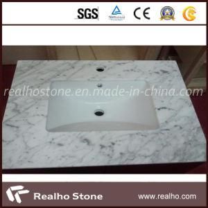 Chinese Snow White Marble Countertop Vanity Top
