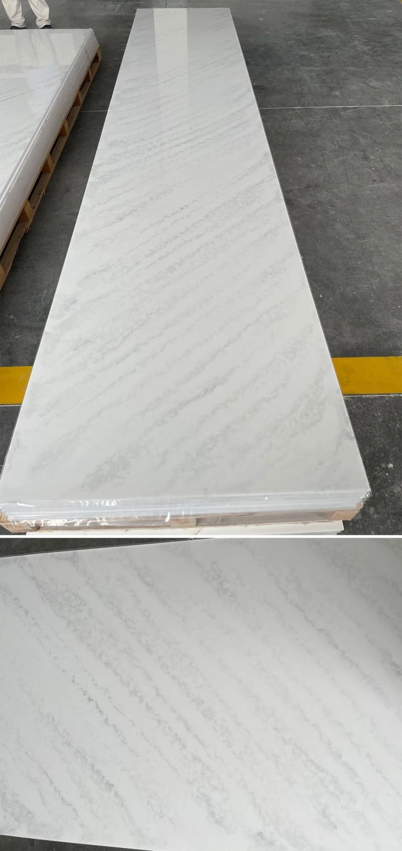 2022 Marble Looking Solid Surface Sheets Pure Acrylic / Modified Acrylic Good Price
