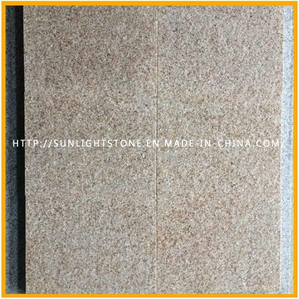 Bushhammered Beige/Yellow Colours Desert Gold Granite Floor Tiles