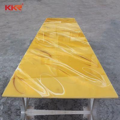 Transparent Artificial Stone Acrylic Solid Surface Sheets