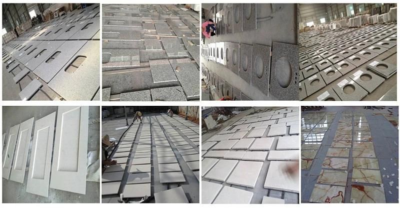 China White/Grey/Black/Yellow G603/G439/G602/G655/G664/G654/Juparana Granite for Countertops/Vanitytops Kitchen/Bathroom/Commericial