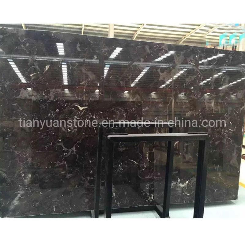 China Natural Marron Emperador Light Brown Stone Marble