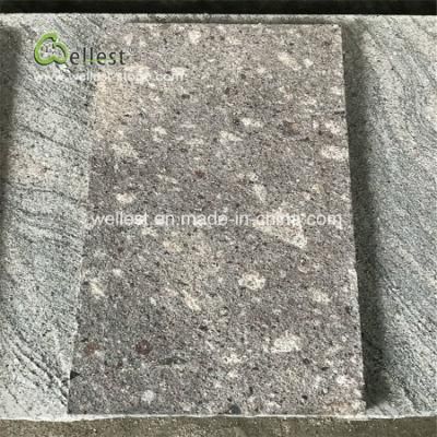 Flamed Finish Dcean Blue Granite Exterior Flooring Tile/Panel