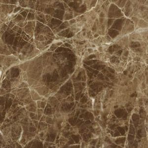 Natural Polished Emperador Light Slab for Bathroom/Wall/ Countertop/Floor/TV Background (Emperador Light)