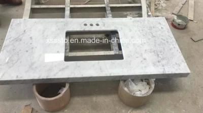 White Carrara Marble Countertop/ Kitchen Tops/ Work Tops/Vanity Top
