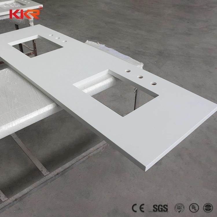Bathroom Vanity Tops in Custom Size Solid Surface Marble Countertops Matte