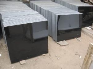 Chinese Black Granite Mongolia Black Granite for Floor Tile Slabs
