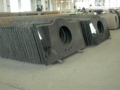 Polished Shanxi Black Granite Vanity Top for Kitchen