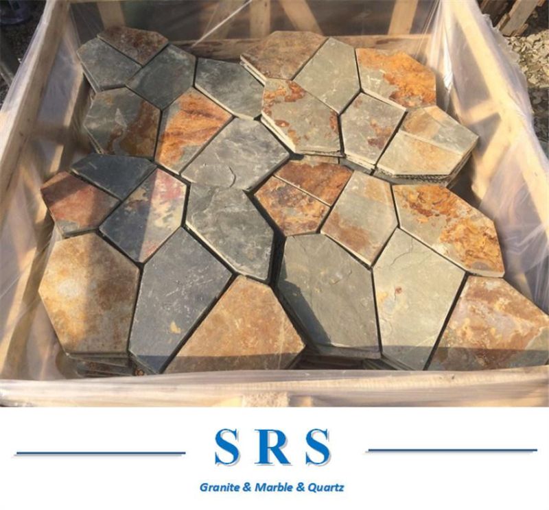 Rusty Slates for Decoration or for Flooring Tiles or Wall or Paving Stone/Cultured Stones/Cultured Slates