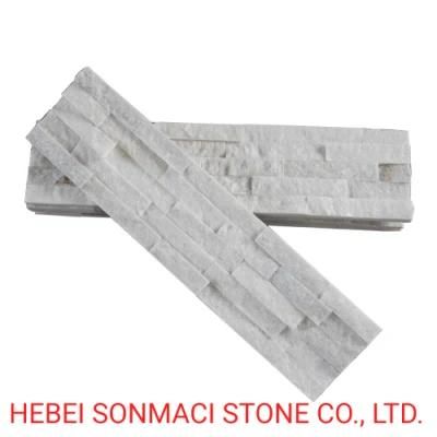 White Quart Natural Stone Cladding