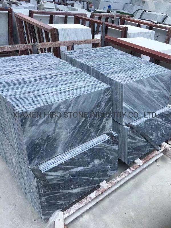 Beige Grey China Natural Stone Floor and Wall Decoration 3X6/6X12/12X12 or 75X150mm Honed Marble Tile