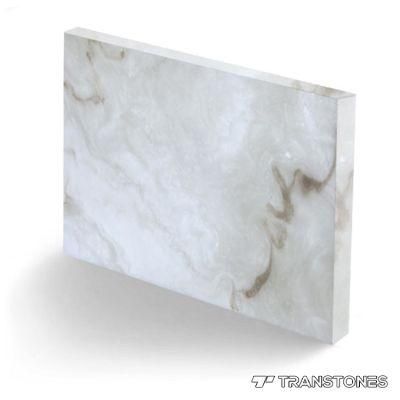 Translucent Artificial Alabaster Stone Sheet Interior Onyx Wall Panel