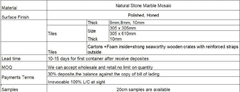 Chevron with Gold Metal Stailess Steel Marble Mosaic Tile Bathroom Kitchen Backsplash Marble Mosaic Tiles