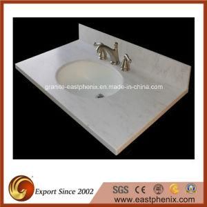 White/Black/Green/Blue/Beige Quartz/Marble/Granite Vanity Top for Kitchen/Bathroom/Hotel