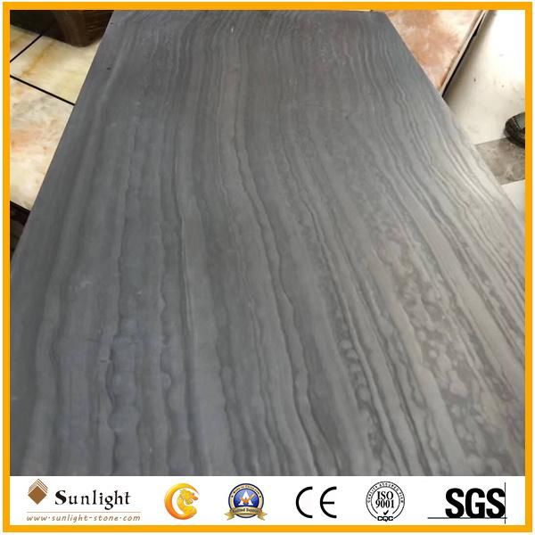 Hot Sell China Black Wooden Marble for Tiles, Vanity Tops