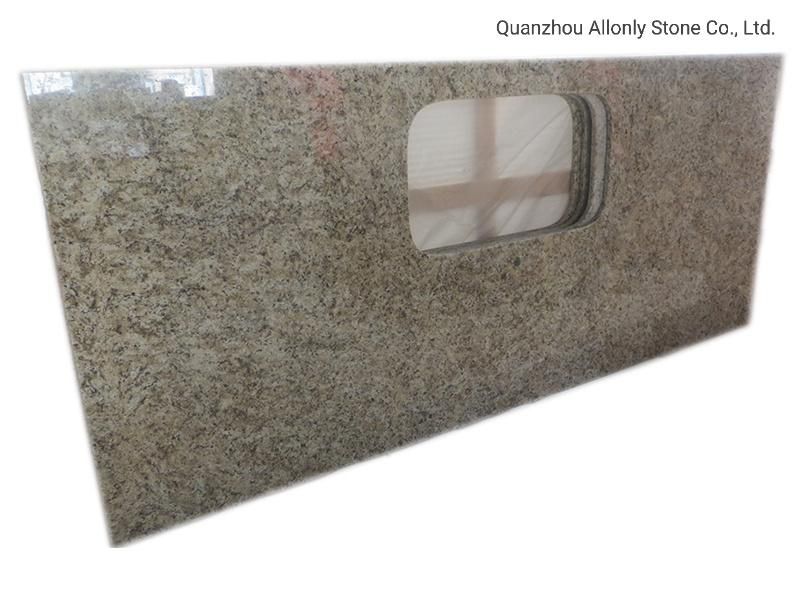 32" Sink Prefab Granite Island Countertops for Kitchen Design