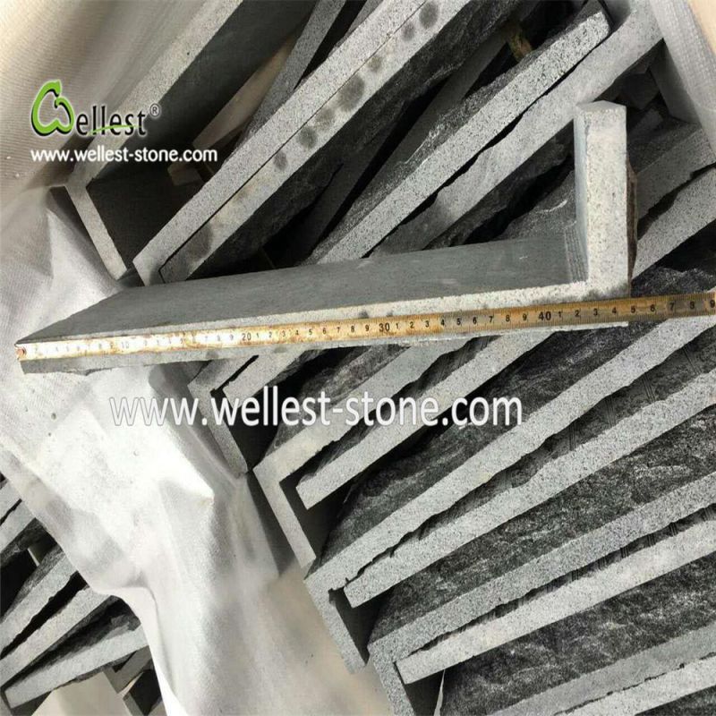 Grey Granite Mushroom for Exterior Wall, Mushroom Stone for Retaining Wall