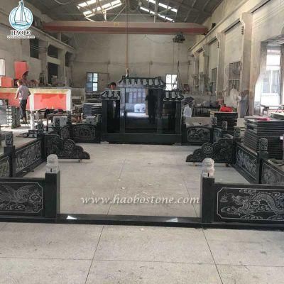 Granite Monument China Style Tombstone Headstone