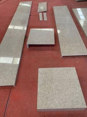 Polished and Bushhammered G682 Rusty Golden Granite for Wall and Floor Tile